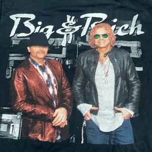 Big‎ & Rich T-shirt Size: Small On Tour
